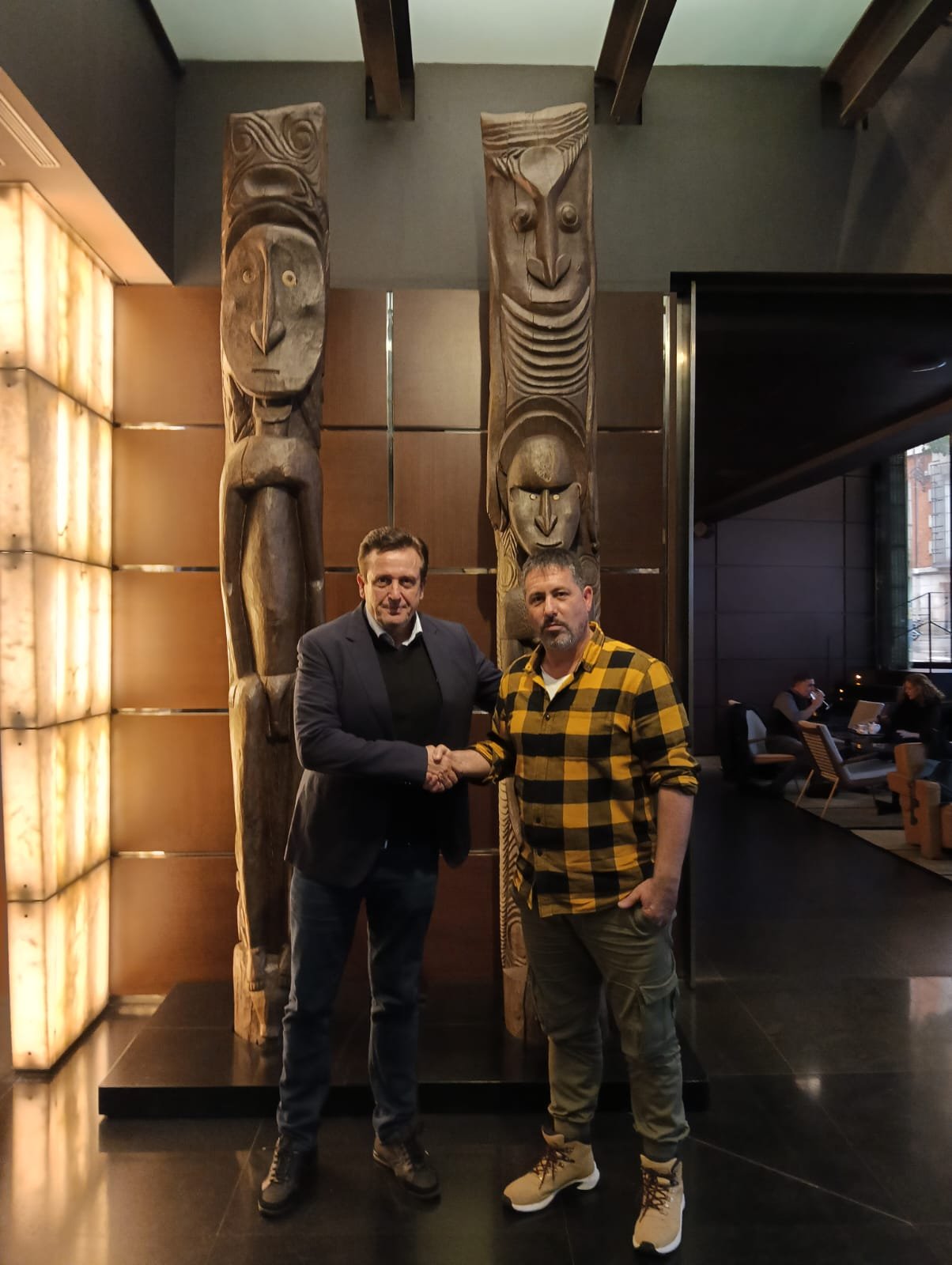 Ignacio Campoy y Alejandro Truébano